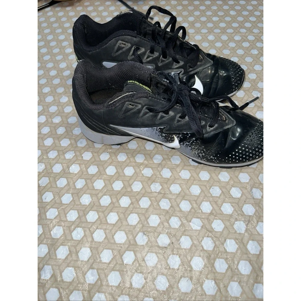 Nike Boys Black Vapor FastFlex Keystone Baseball Cleats Size See Measurements